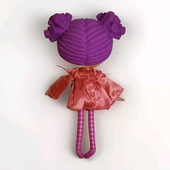 LALALOOPSY Lady Doll 12" 2009 MGA purple hair with dress and no shoes :( - Picture 6 of 11